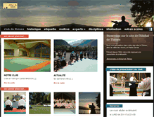 Tablet Screenshot of aikikaidethones.fr